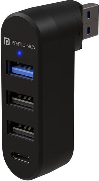 4-in-1 USB-C Hub SuperSpeed