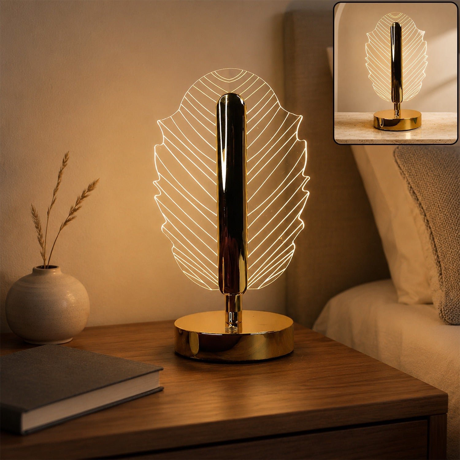 Designer 3D LED Acrylic Night Lamp - Style 33 view 2