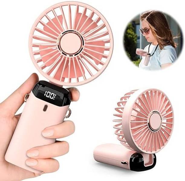 Mini Fan with Digital Display