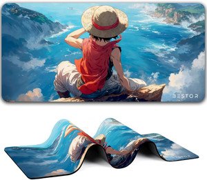 Anime Mouse Pad - Luffy Ocean Cliff