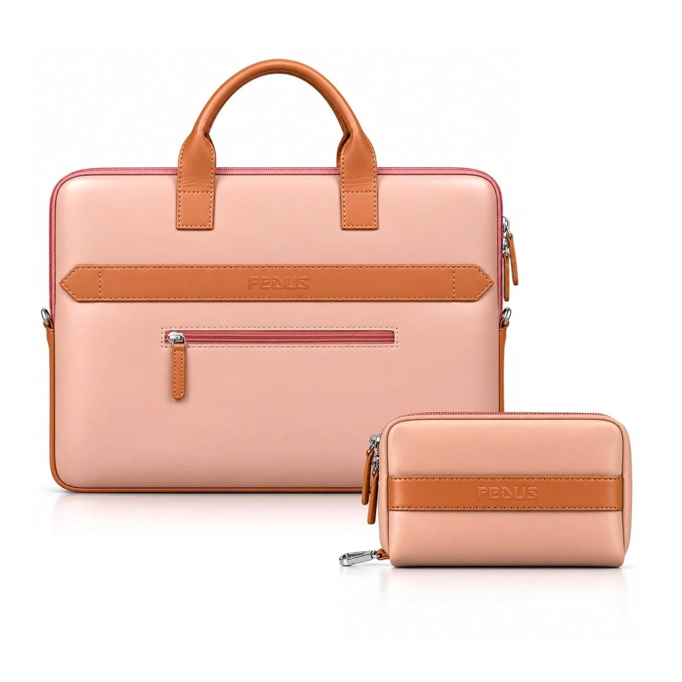 Slim Vintage Laptop Briefcase