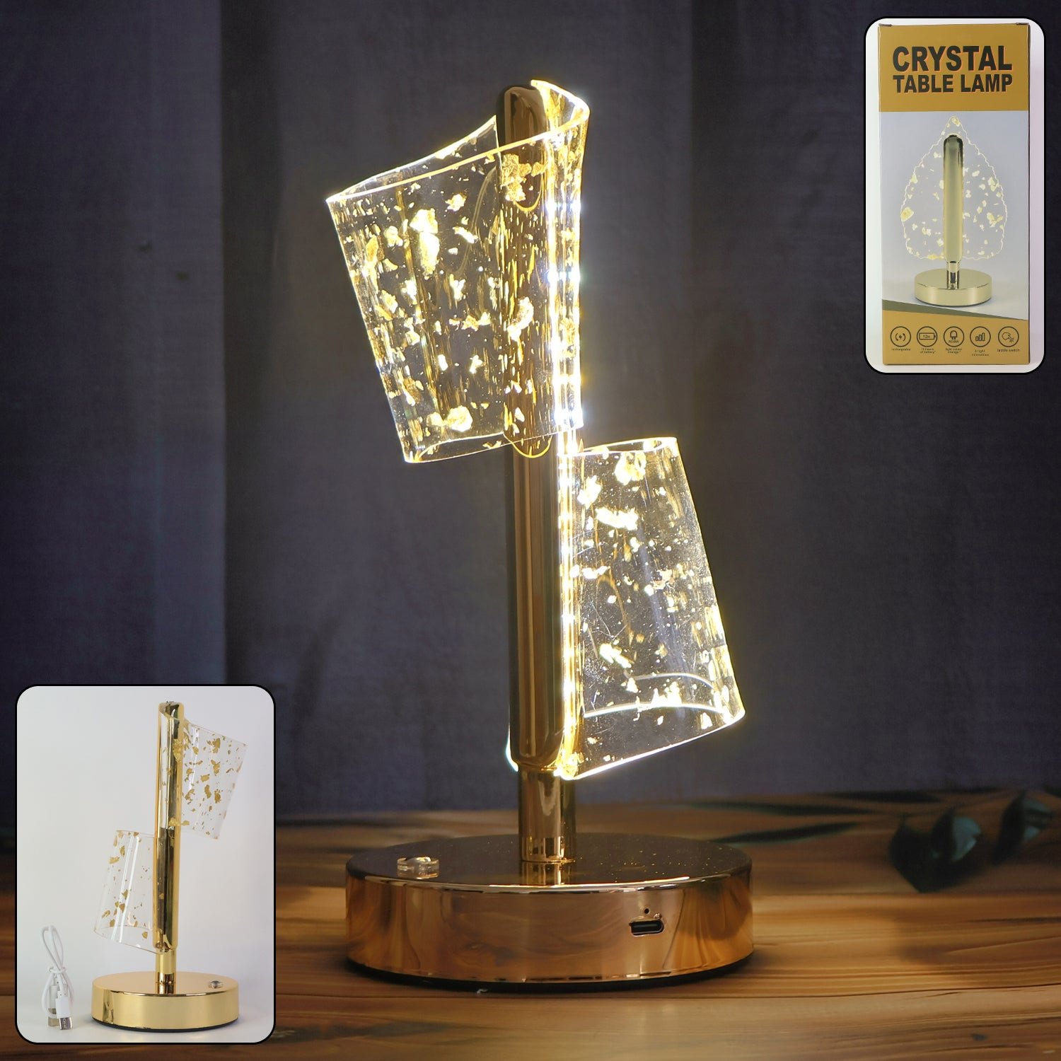 Designer 3D LED Acrylic Night Lamp - Style 14 view 3