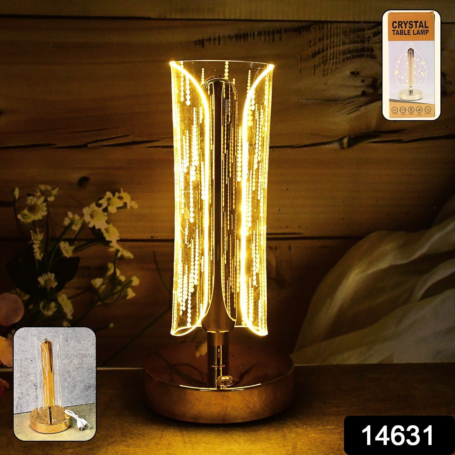 Designer 3D LED Acrylic Night Lamp - Style 29 view 3