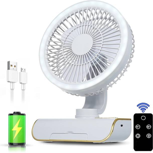 Portable Rechargeable Desk Fan - Travel view 2