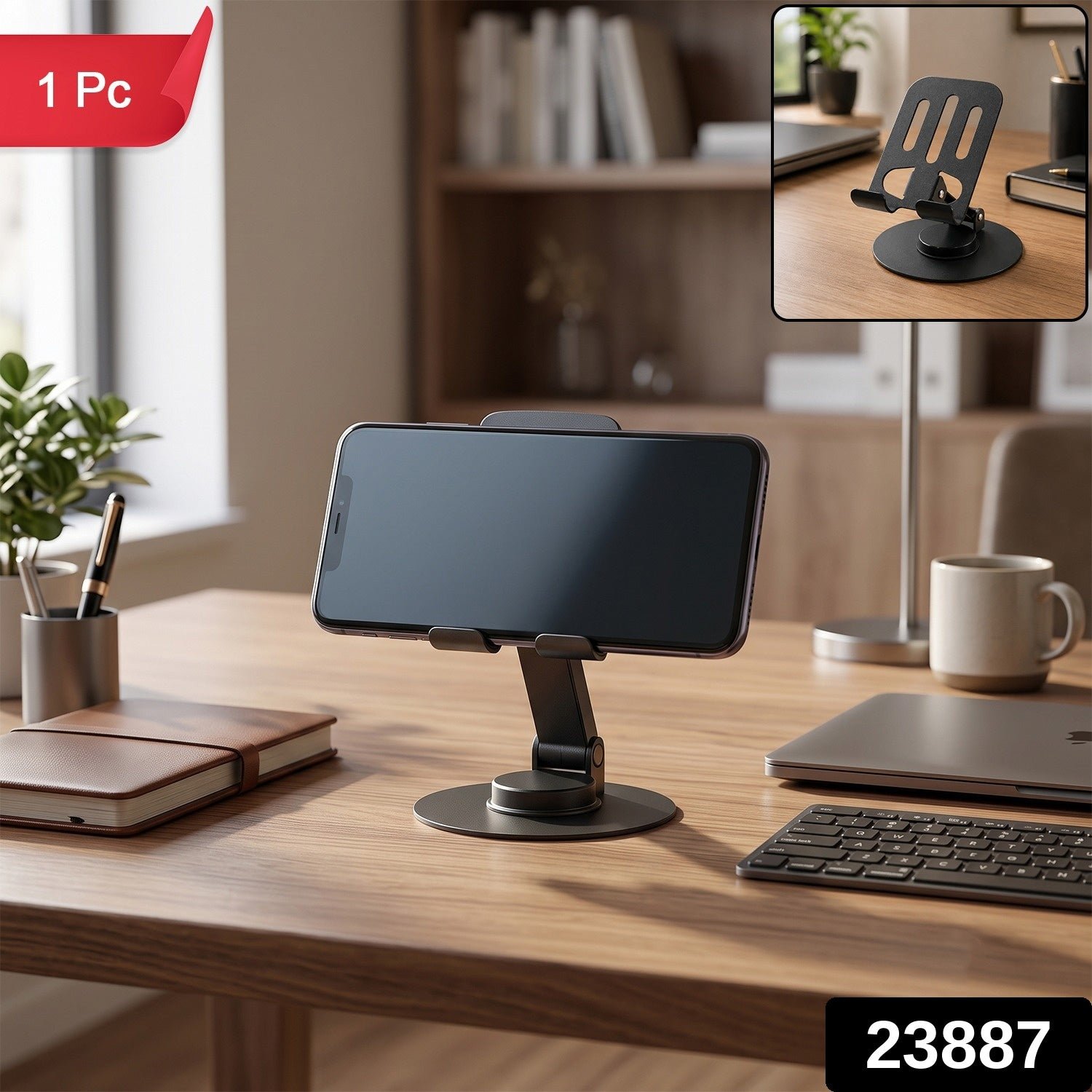 Foldable Metal Mobile Stand view 2