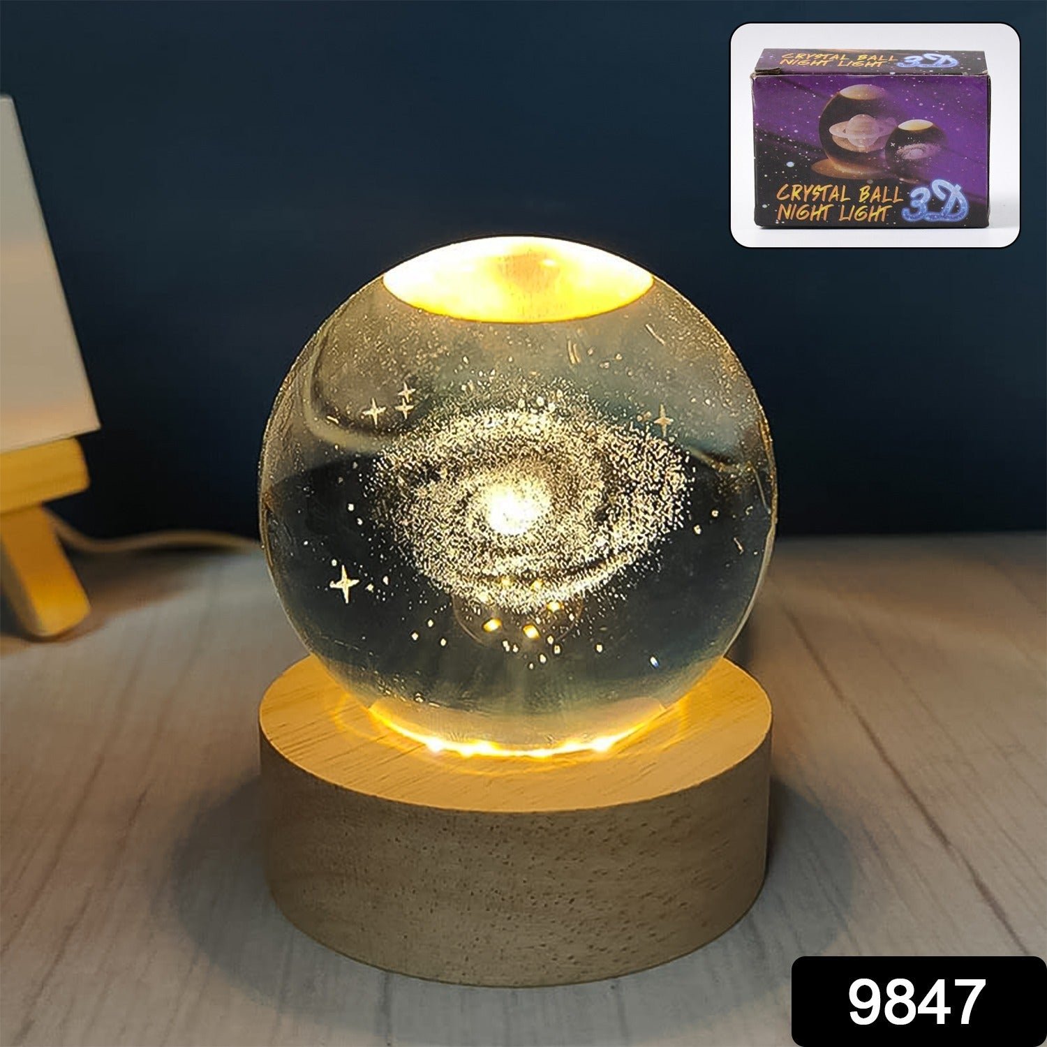 Designer 3D LED Acrylic Night Lamp - Style 10 view 2
