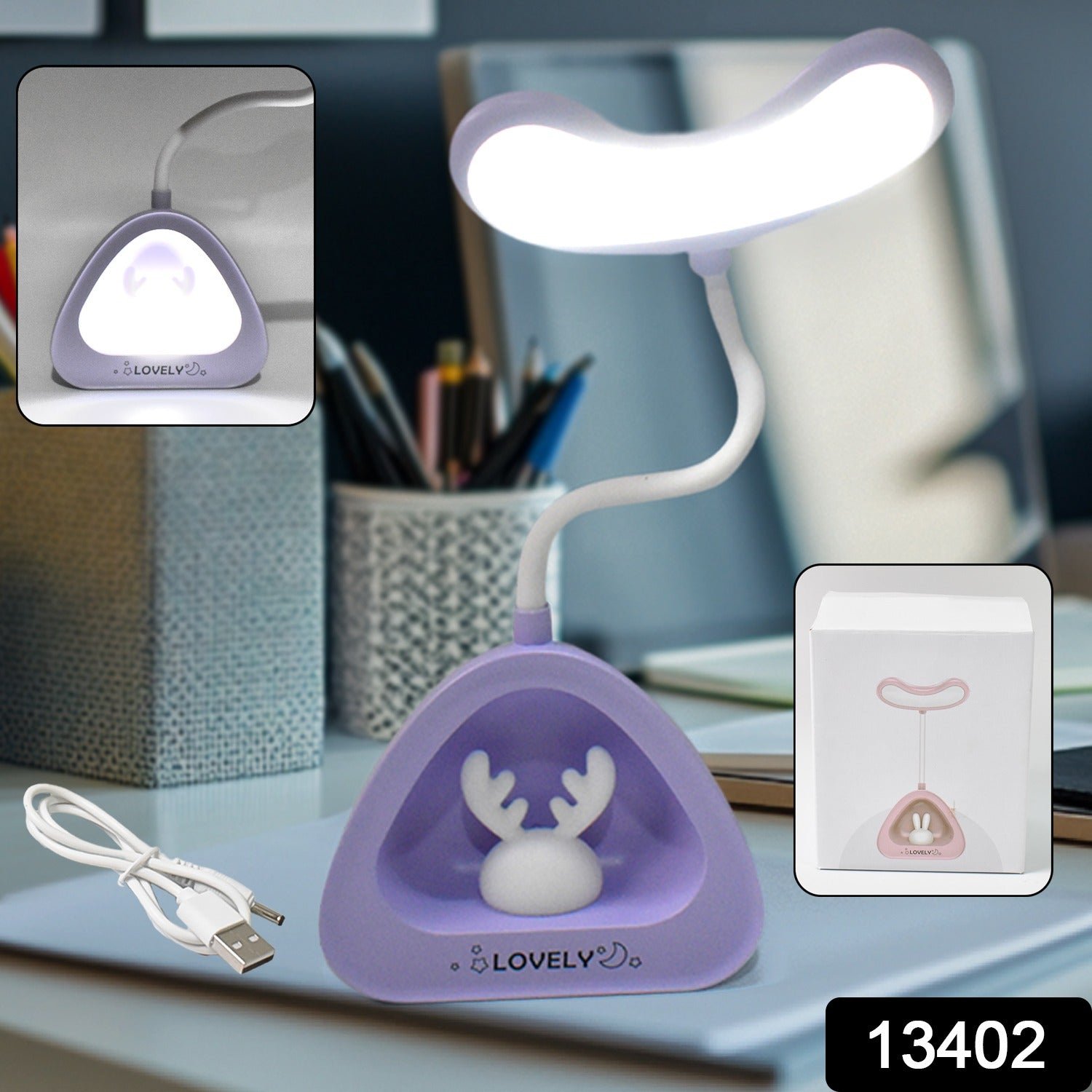 Designer 3D LED Acrylic Night Lamp - Style 14 view 2