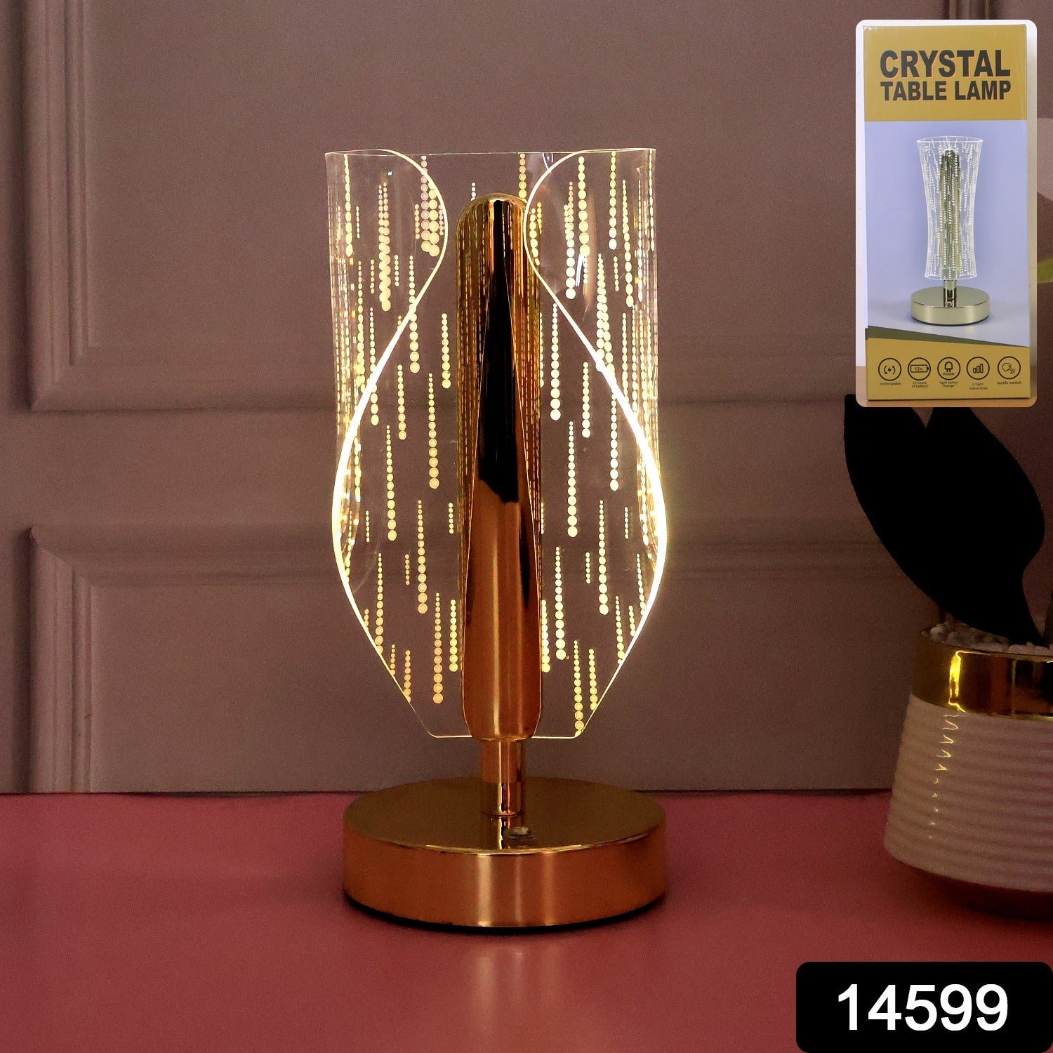 Designer 3D LED Acrylic Night Lamp - Style 27 view 3