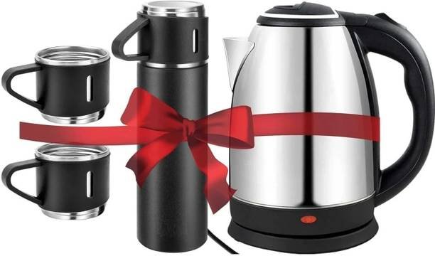Electric Kettle & Vacuum Flask Set