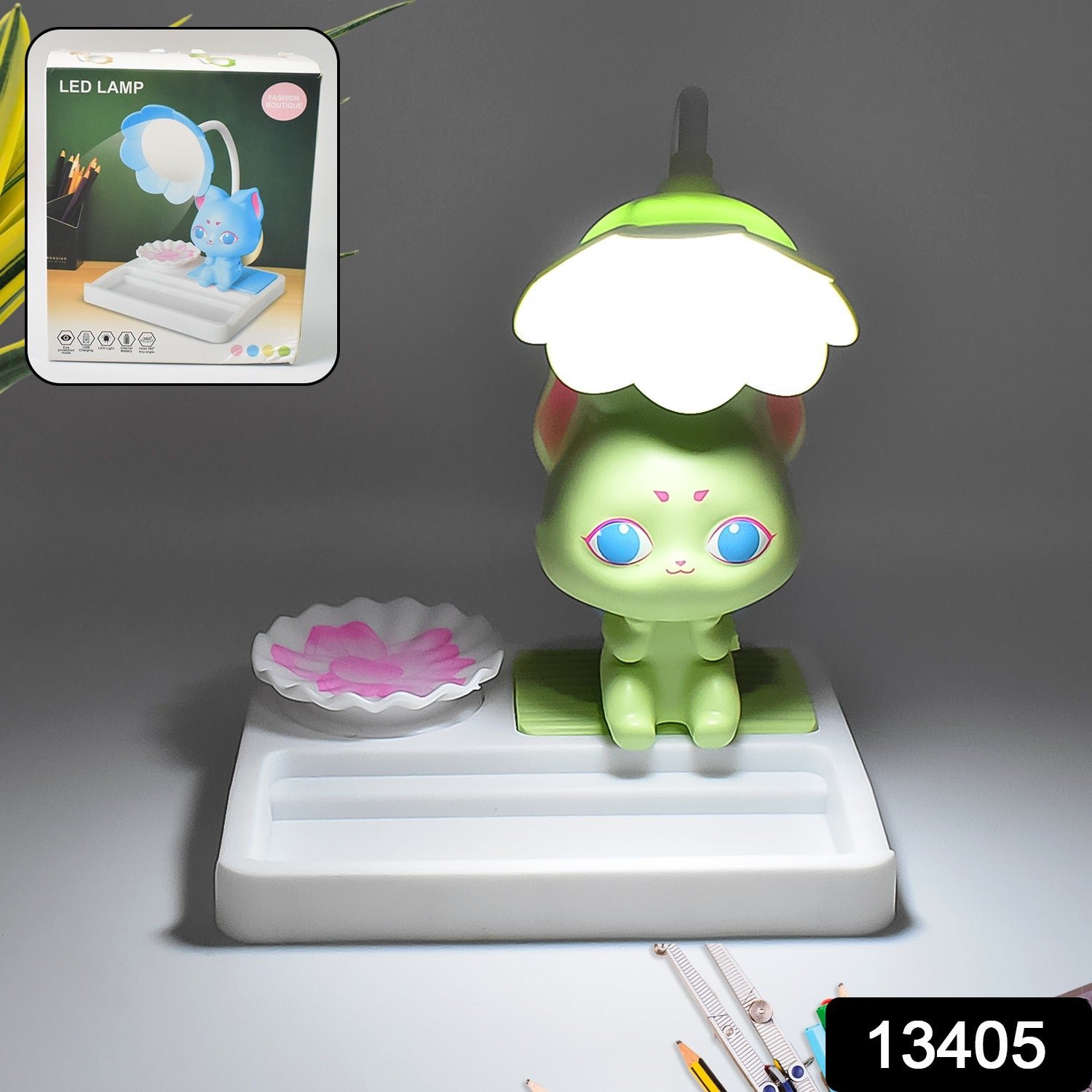 Designer 3D LED Acrylic Night Lamp - Style 19 view 2
